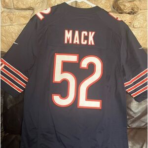 Chicago Bears Khalil Mack #52 Nike On Field Jersey l Blue Men’s NFL